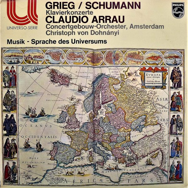 Grieg* / Schumann* - Claudio Arrau, Concertgebouw-Orchester, Amsterdam*, Christoph von Dohnányi-0