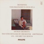Beethoven* - Arthur Grumiaux, Das Concertgebouw-Orchester Amsterdam* , Ltg. Eduard van Beinum-0