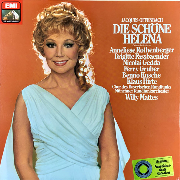 Jacques Offenbach, Anneliese Rothenberger, Brigitte Fassbaender, Nicolai Gedda, Ferry Gruber, Benno Kusche, Klaus Hirte, Chor Des Bayerischen Rundfunks, Münchner Rundfunkorchester, Willy Mattes-0