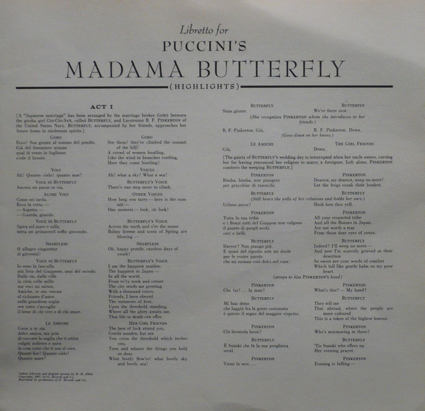 Puccini* - Moffo* - Valletti* - Cesari* - Elias* / Leinsdorf*-1