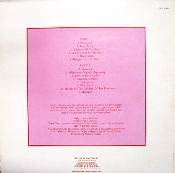 The Sallyangie Featuring Sally* And Mike Oldfield-1