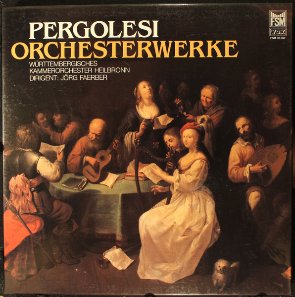 Pergolesi* - Württembergisches Kammerorchester Dirigent: Jörg Faerber-0