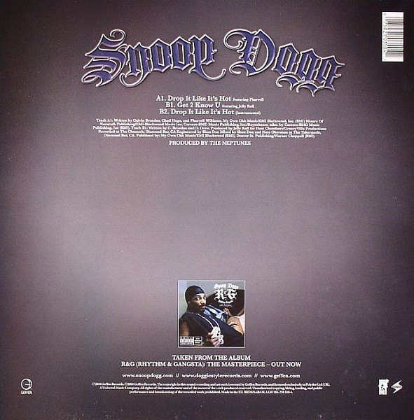 Snoop Dogg Featuring Pharrell*-1