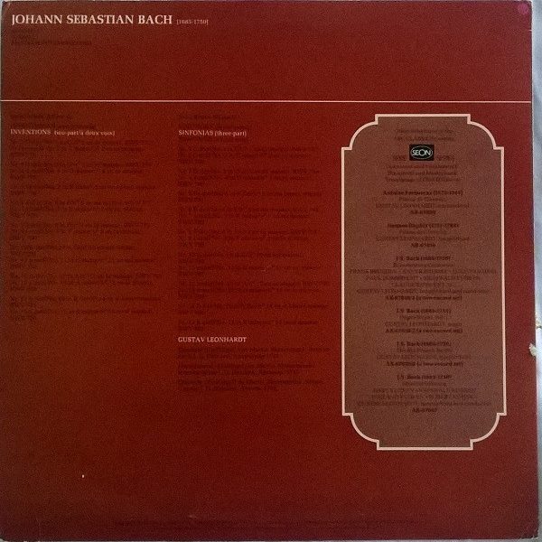 Johann Sebastian Bach - Gustav Leonhardt-1