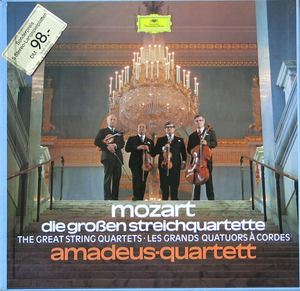 Wolfgang Amadeus Mozart, Amadeus-Quartett-0