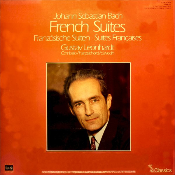 French Suites-0 Johann Sebastian Bach - Gustav Leonhardt-0