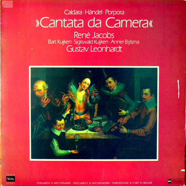 Caldara* ∙ Händel* ∙ Porpora* – René Jacobs ∙ Bart Kuijken* ∙ Sigiswald Kuijken ∙ Anner Bylsma ∙ Gustav Leonhardt-0
