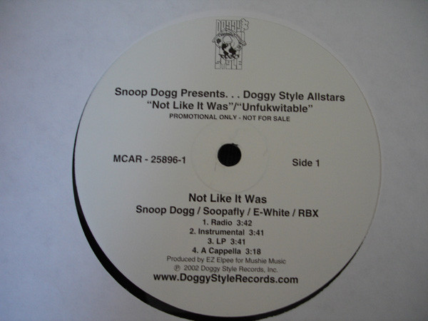 Snoop Dogg Presents... Doggy Style Allstars-1