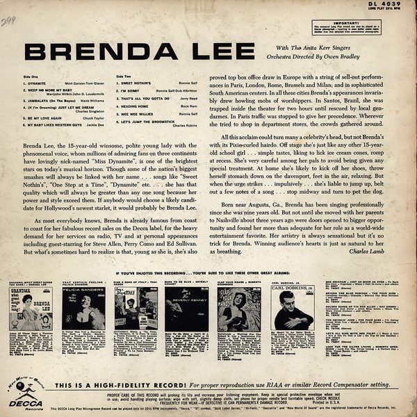 Brenda Lee-1