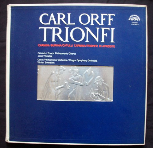 Carl Orff, Czech Philharmonic Chorus, Josef Veselka - Czech Philharmonic Orchestra*, Prague Symphony Orchestra*, Václav Smetáček-0