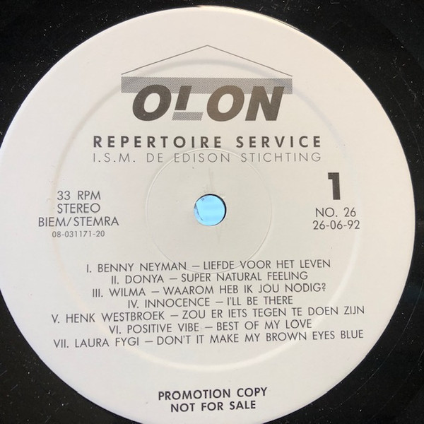 Repertoire Service No. 26-0 Various-0