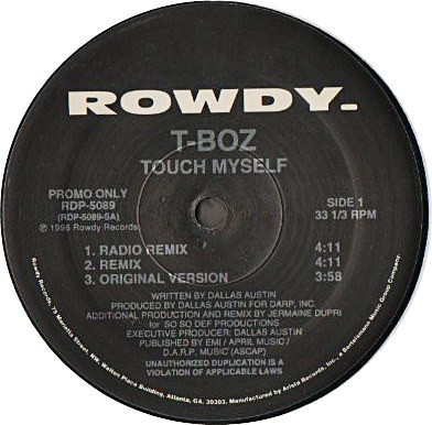 Touch Myself-0 T-Boz-0