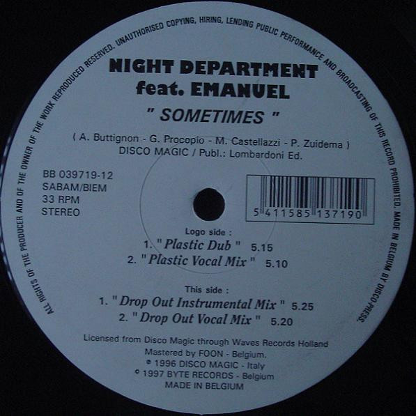 Night Department Feat. Emanuel-0