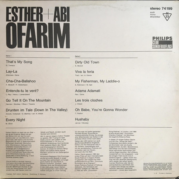 Esther+Abi Ofarim*-1