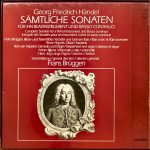 Georg Friedrich Händel - Frans Brüggen ∙ Bruce Haynes ∙ Bob van Asperen ∙ Anner Bijlsma* ∙ Hans Jürg Lange*-1