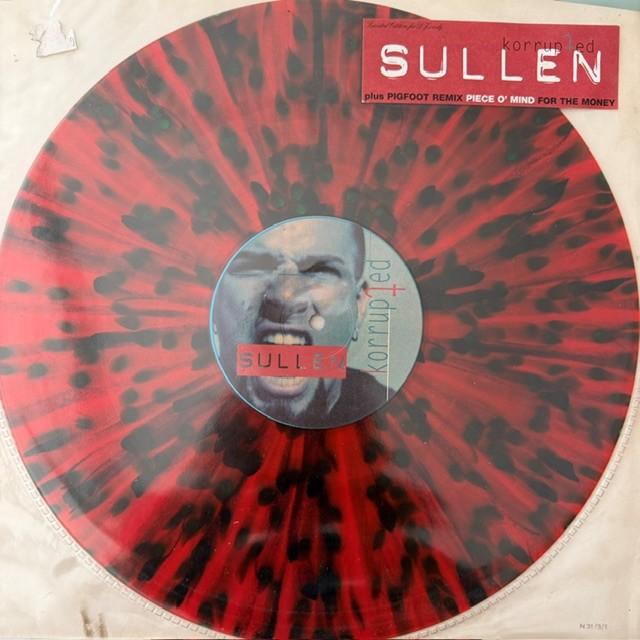 240626-15 SULLEN – KORRUPTED – RED/BLACK SPLATTER VINYL - Afbeelding 1