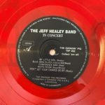 THE JEFF HEALEY BAND – IN CONCERT – RED VINYL LP - Afbeelding 3