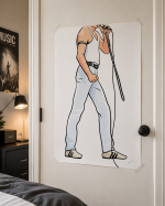 JIMMER POSTER – ORIGINEEL ONTWERP OP GLANZEND POSTERPAPIER (A2) FM
