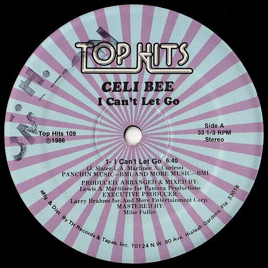 I Can't Let Go-0 Celi Bee-0
