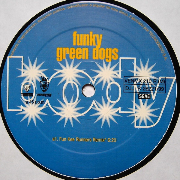 Funky Green Dogs-1