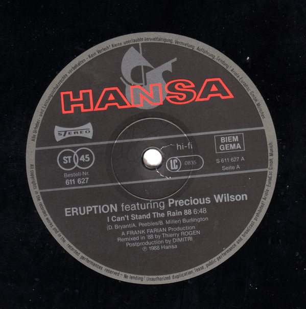Eruption (4) Featuring Precious Wilson-1