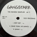 GANG STARR – THE OWNERZ SAMPLER VOL. 3 – TEST PRESSING 12"