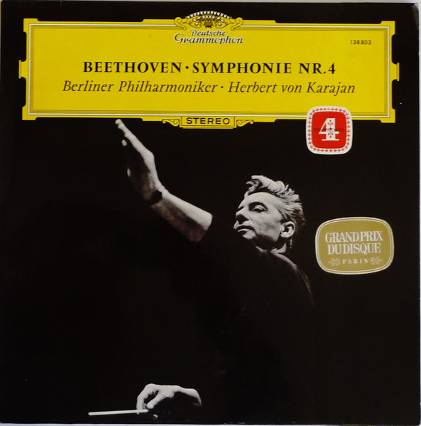 Symphonie Nr. 4-0 Beethoven* - Berliner Philharmoniker · Herbert von Karajan-0