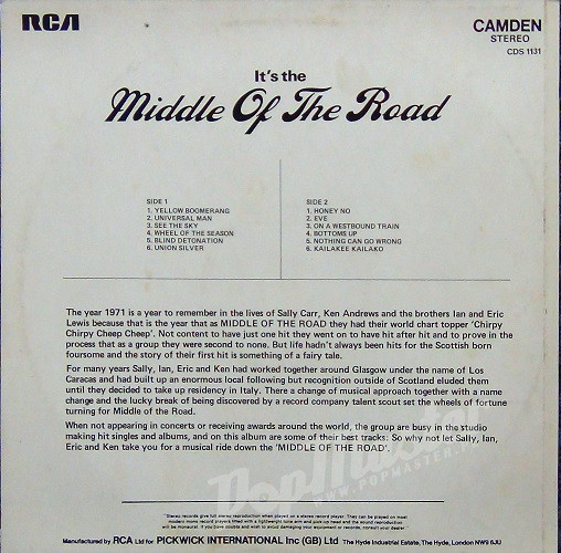Middle Of The Road-1