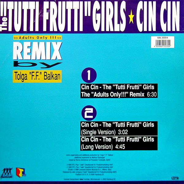 The "Tutti Frutti" Girls*-1