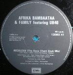 Afrika Bambaataa And Family* Featuring UB40-2