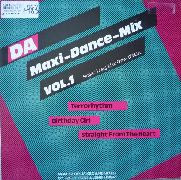 DA Maxi Dance Mix Vol. 1-0 Various-0