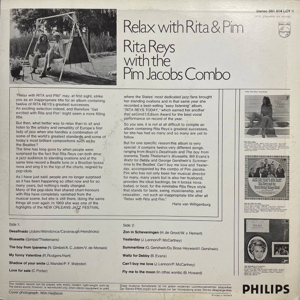 Rita Reys With The Pim Jacobs Combo*-1