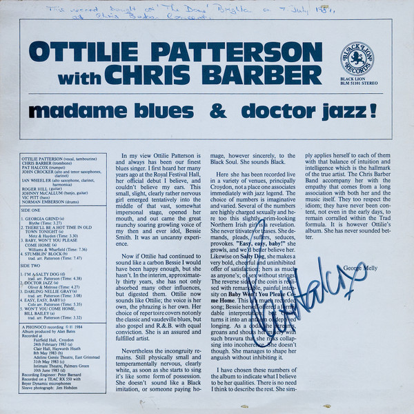 Ottilie Patterson With Chris Barber-1