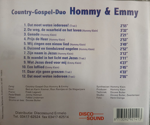 Country-Gospel-Duo Hommy & Emmy*-1