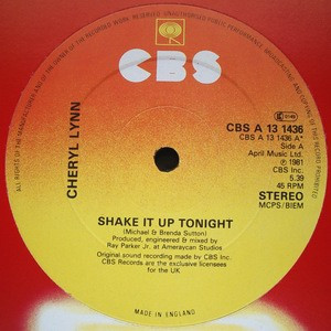 Shake It Up Tonight-0 Cheryl Lynn-0