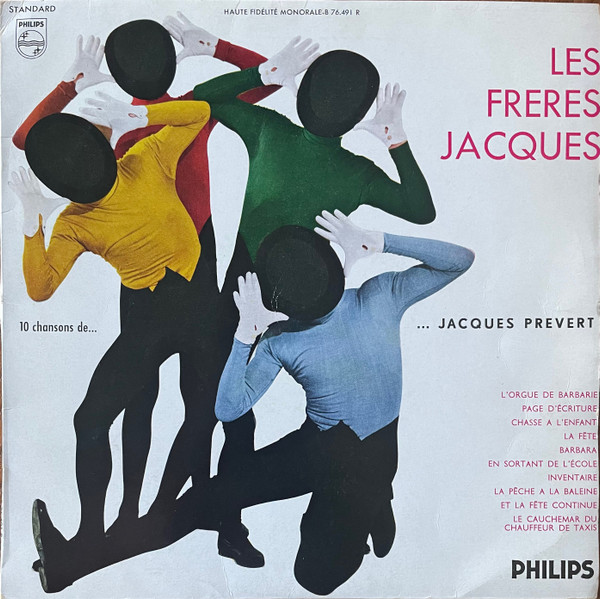 10 Chansons De... Jacques Prevert-0 Les Frères Jacques-0