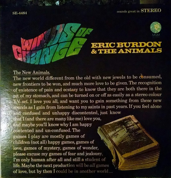 Winds Of Change-0 Eric Burdon & The Animals-0