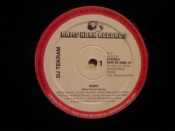 Warp-0 DJ Tekram-0
