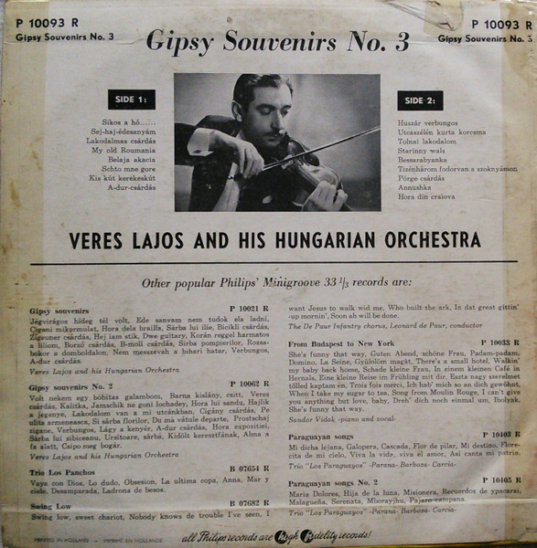 Veres Lajos And His Hungarian Orchestra*-1