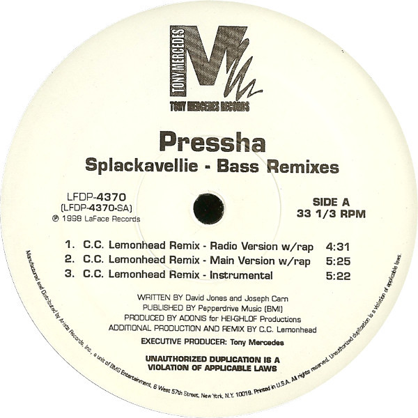 Splackavellie (Bass Remixes)-0 Pressha-0