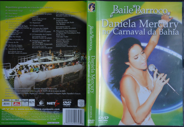 Baile Barroco: Daniela Mercury No Carnaval Da Bahia-0 Daniela Mercury-0