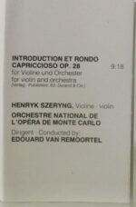 Camille Saint-Saëns, Henryk Szeryng-4