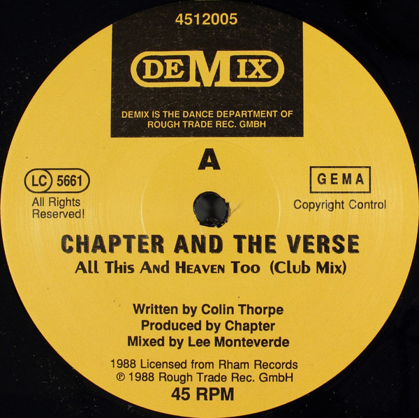 Chapter And The Verse-0