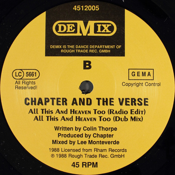 Chapter And The Verse-1