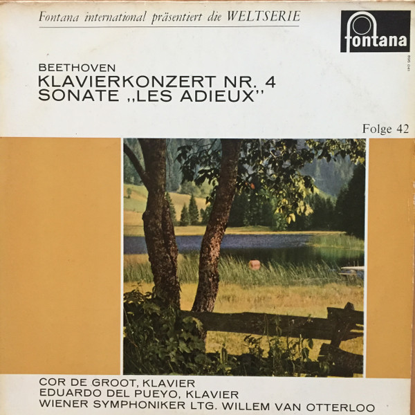 Beethoven*, Cor de Groot, Eduardo Del Pueyo, Wiener Symphoniker Ltg. Willem Van Otterloo-0