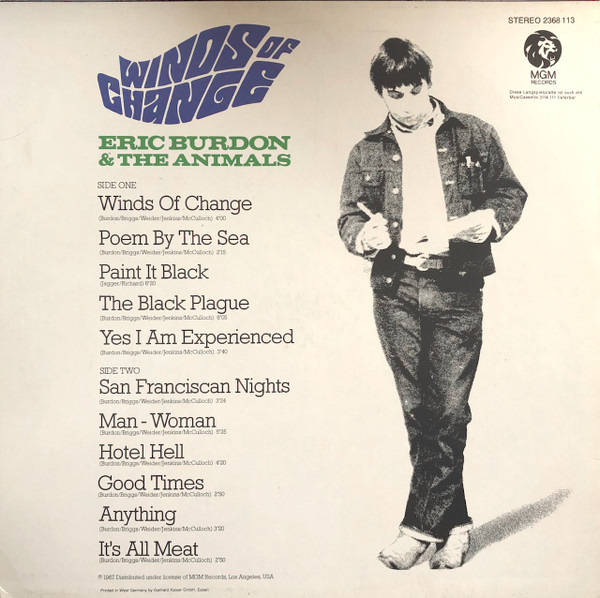 Eric Burdon & The Animals-1