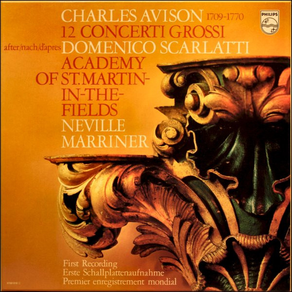 Charles Avison - Academy Of St. Martin-in-the-Fields*, Neville Marriner*-0