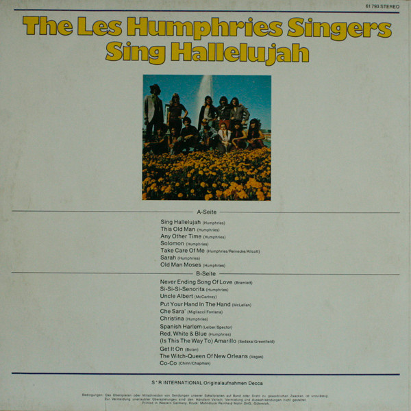 The Les Humphries Singers*-1