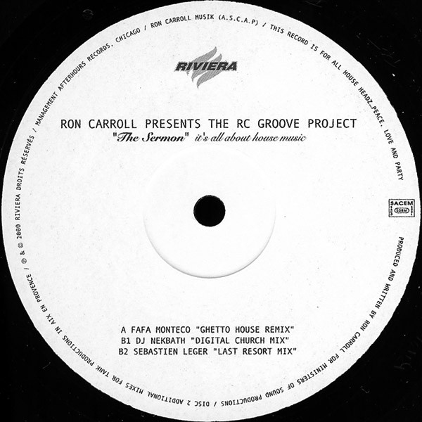 Ron Carroll Presents The RC Groove Project-1