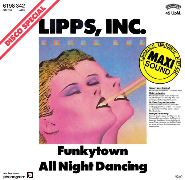 Funkytown / All Night Dancing-0 Lipps, Inc.-0